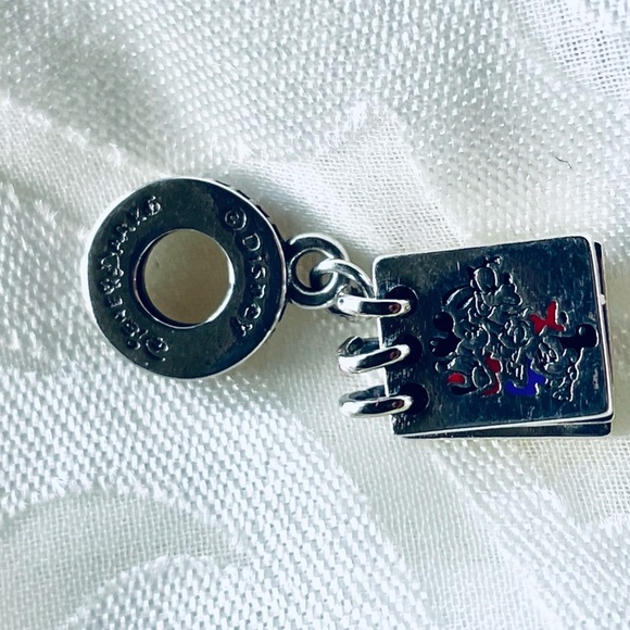NWOT Autograph Book Dangle Charm - Disney Parks Exclusive - S925, Fits Pandora - Picture 10 of 12